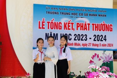 HÌNH ẢNH LỄ BẾ GIẢNG VÀ PHÁT THƯỞNG NĂM HỌC 2023-2024